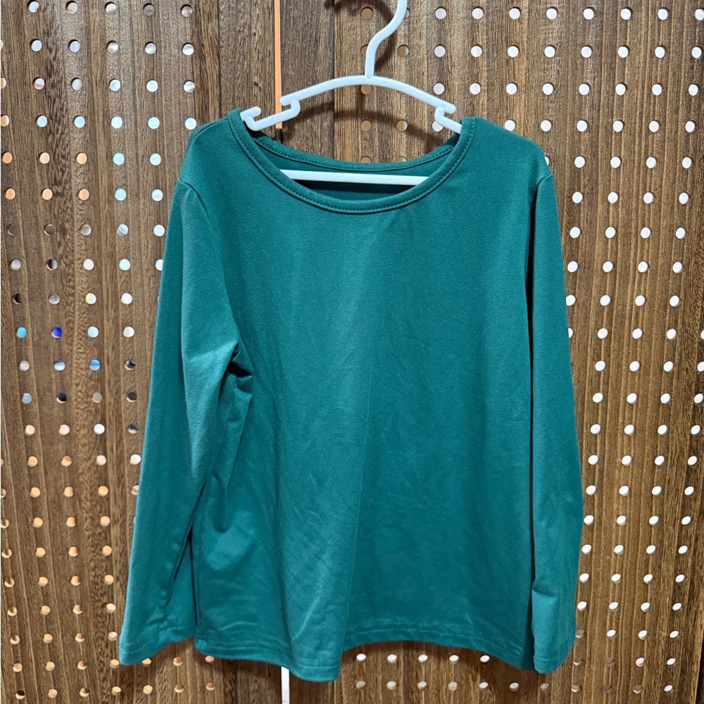 Teal Long Sleeve Top